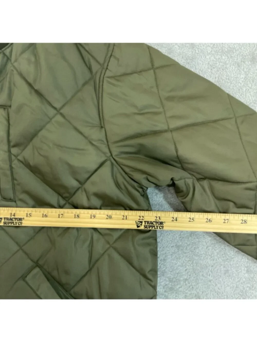 NWT Banana Republic Men's M Quilted Bomber Jacket Olive Green Polyester